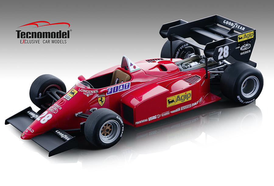 1984 Ferrari 126 C4-M2 F1 European GP R. Amoux